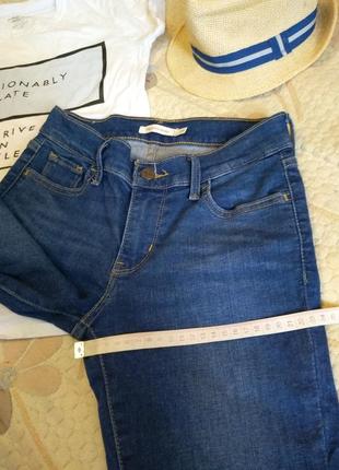 Джинсы  , с разрезами,  рваные на коленях, levis , skinny, разм 269 фото
