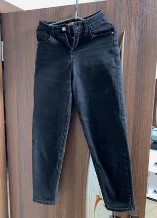 Жіночі чорні джинси3 фото