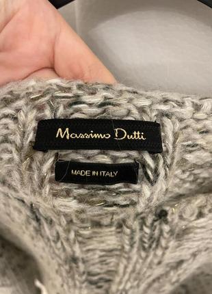 Вовняний светр massimo dutti s7 фото