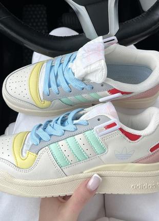 Женские кроссовки 
adidas forum multicolor2 фото