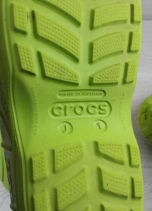 Дитячі гумові черевики crocs оригінал, розмір 317 фото