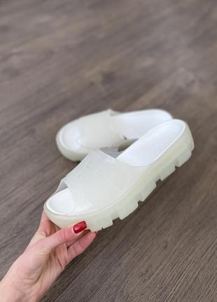 Шльопанці оригінал ugg jella clear slide рр.37-424 фото