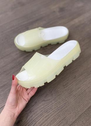 Шльопанці оригінал ugg jella clear slide рр.39,40,42