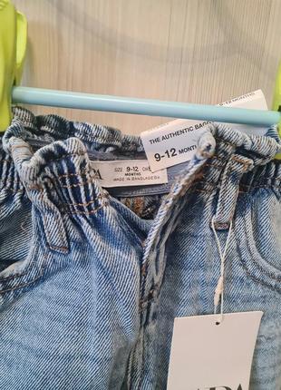 Нові джинси zara для дівчинки3 фото