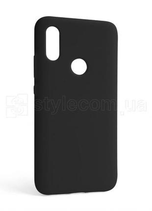 Чехол full silicone case для xiaomi redmi 7 black (18) (без логотипа)