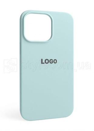 Чехол full silicone case для apple iphone 15 pro max turquoise (17)