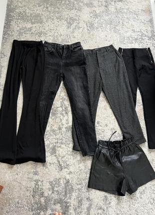 400 грн за лот (штани, джинси, брюки, лосіни, шорти) xs1 фото