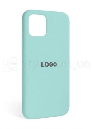 Чехол full silicone case для apple iphone 12, 12 pro new blue (67)
