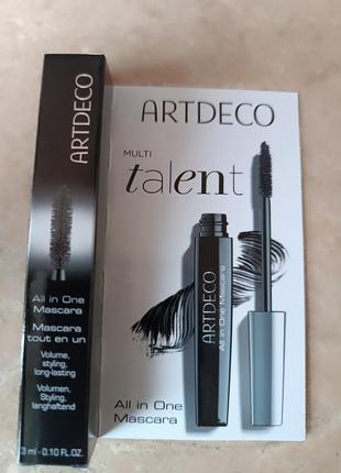 Туш на вій artdeco all in one mascara мініатюра