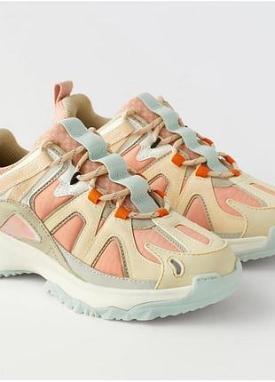 Кросівки шкіряні zara