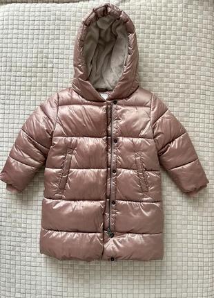 Куртка/пальто зимове next для дівчинки