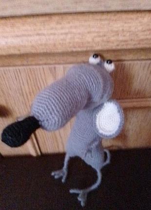 Интерьерная игрушка, подарок, связанный 4