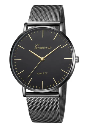 Модний жіночий кварцовий наручний годинник із металевим ремінцем код 430