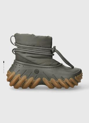 Зимові чоботи crocs echo boot1 фото