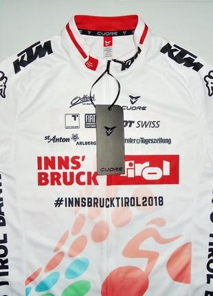 Велофутболка cuore ktm tirol innsbruck cycling jersey (l) нова3 фото