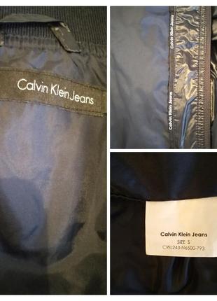 Куртка -бомбер calvin klein jeans3 фото