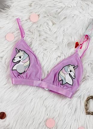 Лиф бра сетка единорог, пони, xs, s, m, без паролона