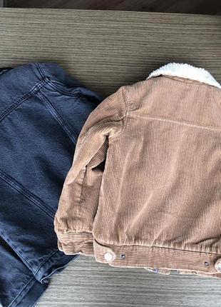 Куртка 7-8 років, джинсовка утеплена7 фото