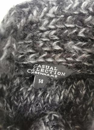 Теплый, довольно объемный кардиган 4