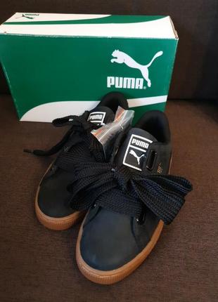 Кросівки puma basket heart perf gum1 фото