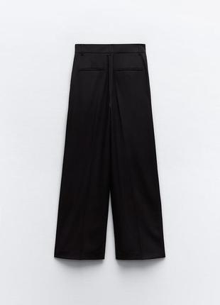 Широкі чорні штани палаццо xl xxl розмір 50 52 розмір zara6 фото
