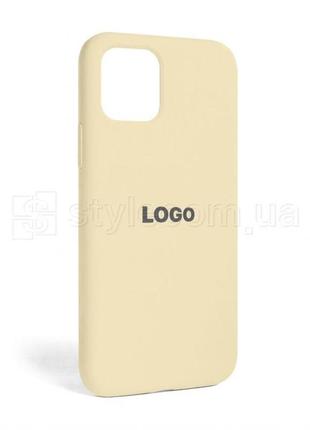 Чехол full silicone case для apple iphone 11 pro antique white (10)