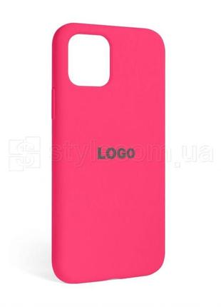 Чехол full silicone case для apple iphone 12, 12 pro shiny pink (38)