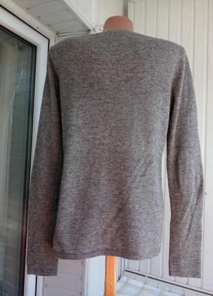 Брендовый шерстяной свитер джемпер6 фото