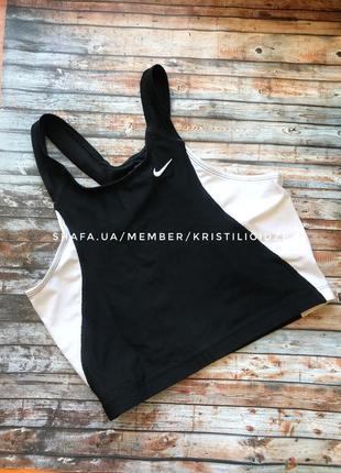 Фирменная спортивная майка борцовка топ nike dri-fit. р. 12/403 фото