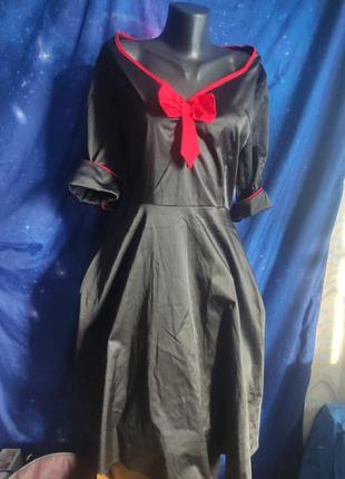 Стильное платье в винтажном стиле пен ап lady vintage