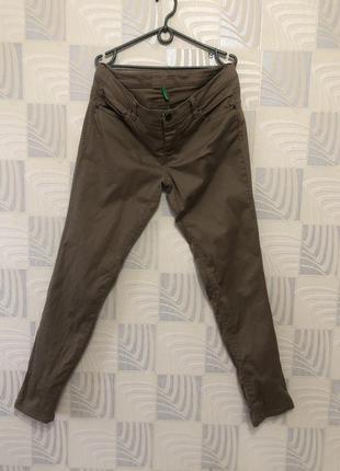 Брюки коттон бы в идеальные тонкие не толстые фирменные оригинал