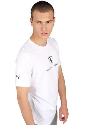 Футболка puma mens scuderia ferrari 1929 race graphic t-shirt tee 2