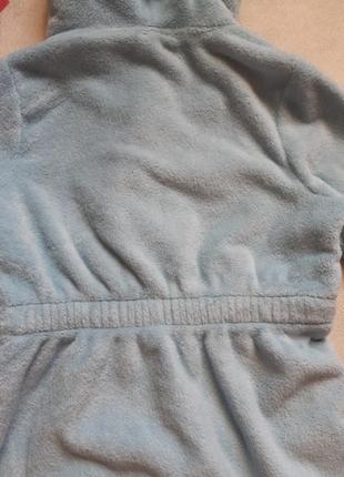 Тепленький халат для девочки с ельзой "холодное сердце " disney 7-8р10 фото