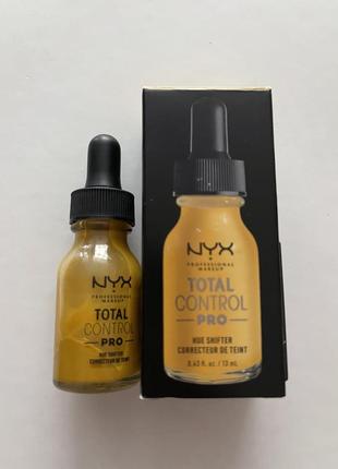 Капли для коррекции оттенка тональной основы nyx никс