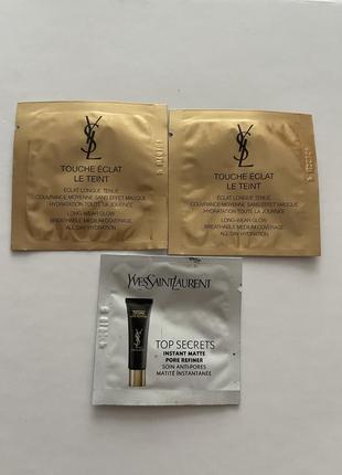 Ysl yves saint laurent пробніки тонального крема