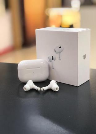 Наушники airpods pro 2 lux 1:1/ наушники airpods pro2 lux/ подарок чехол.