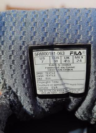 Кроссовки fila memory techknit running5 фото