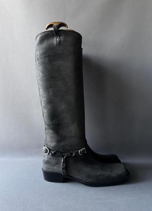 Bottega veneta biker boots шкіряні чоботи