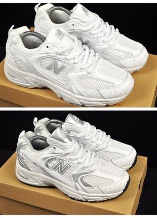 Женские кроссовки new balance 530 белые