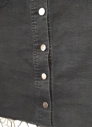 Джинсовая юбка размер 26.4 фото