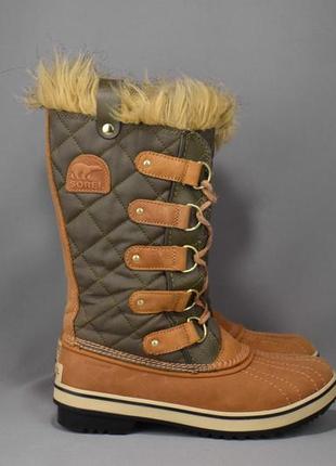 Sorel tofino waterproof термоботинки ботинки зимние женские непромокаемый оригинал 37-38р/23.5с2 фото