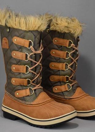 Sorel tofino waterproof термоботинки ботинки зимние женские непромокаемый оригинал 37-38р/23.5с1 фото