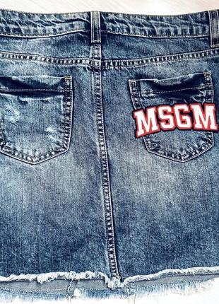 Юбка джинсовая msgm1 фото