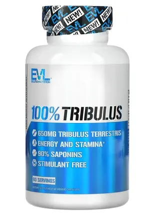 Evlution nutrition 100% трибулус (tribulus) — 60 капсул