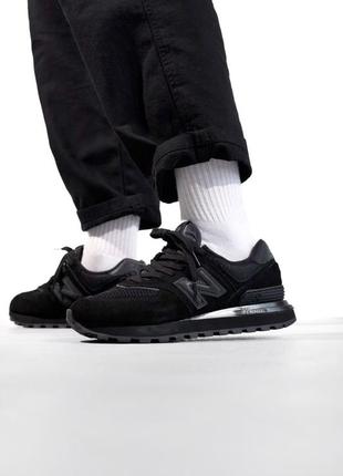 New balance 574 legacy classic black4 фото