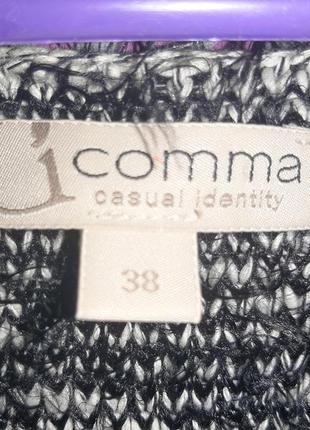 Итальянский пуховер зебра comma casual3 фото