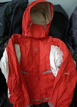 Зимняя оригинальная технологичная лыжная мерцанно-белая куртка hally hansen s,р