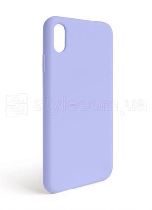 Чехол full silicone case для apple iphone xr lilac (39) (без логотипа)