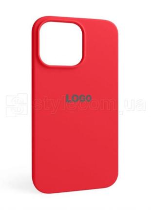 Чохол full silicone case для apple iphone 15 pro max red (14)