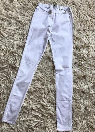 Білі джинси , білі джинси висока посадка h&m